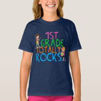 1st Grade Totally Rocks Girls