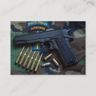 1st green berets special forces group trading card