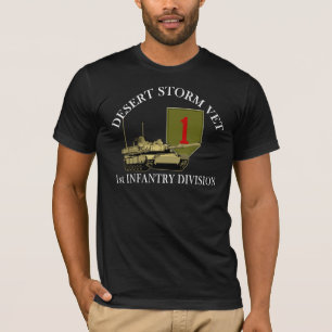 1st ID Desert Storm Vet T-Shirt