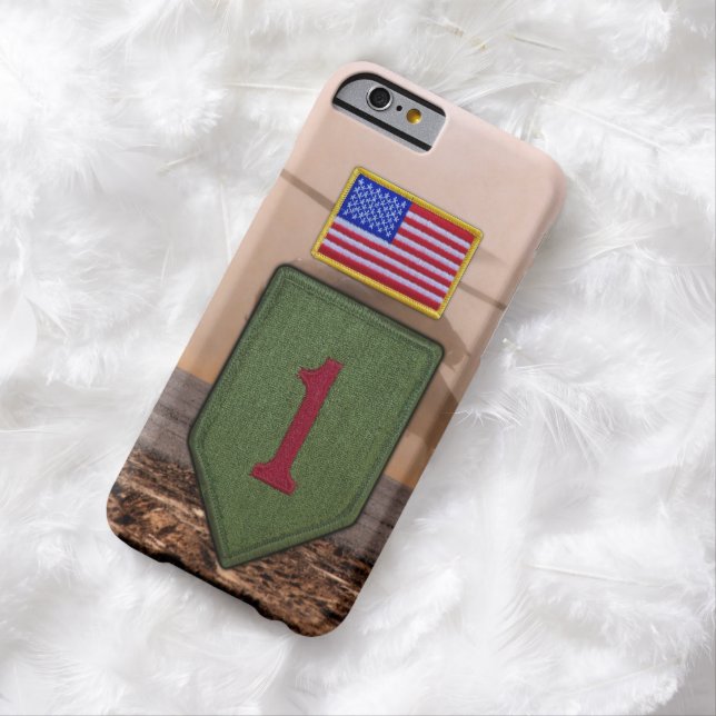 1st infantry big red 1 veterans vets Case-Mate iPhone case (In Situ)