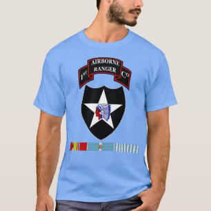 1st Infantry Co 2nd ID SSI w KOREA SVC X T-Shirt