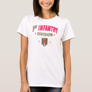 1st Infantry Division "Big Red One" Distressed T-Shirt