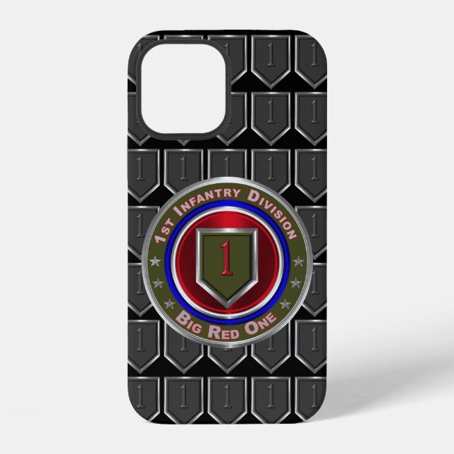 1st Infantry Division “Big Red One” iPhone Case (Back)