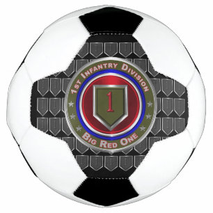 1st Infantry Division “Big Red One”  Soccer Ball