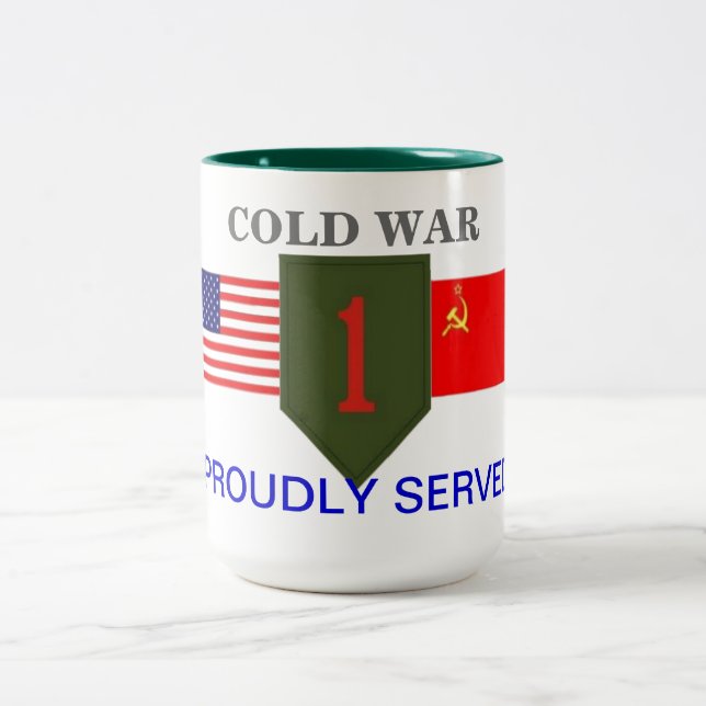 1ST INFANTRY DIVISION COLD WAR MUG (Center)