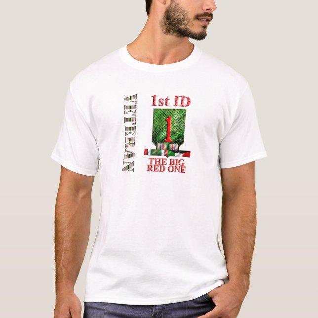 1st Infantry Division Desert Storm Veteran T-Shirt (Front)