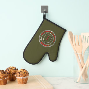 1st Infantry Division Retired Oven Mitt