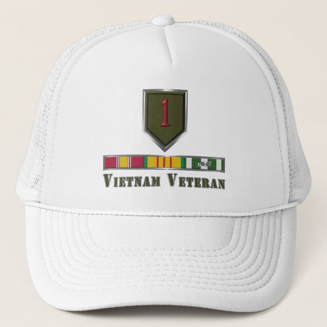 1st Infantry Division    Trucker Hat (Front)
