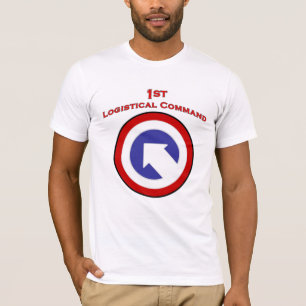 1st Logistical Command shoulder patch T-shirt