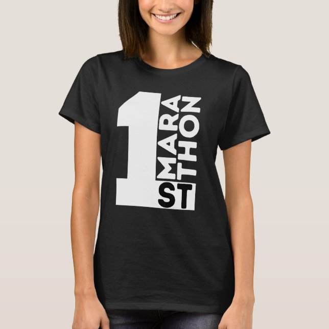 1st Marathon First Marathon T-Shirt (Front)