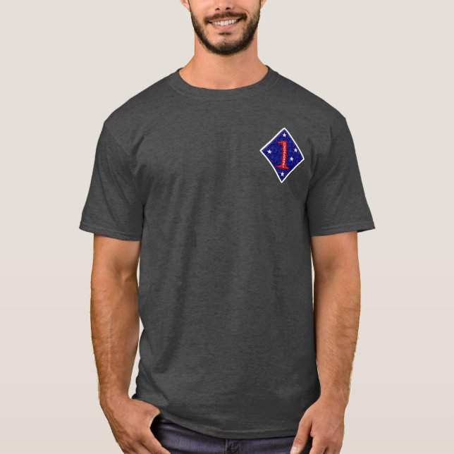 1st Marine Division T-Shirt (Front)