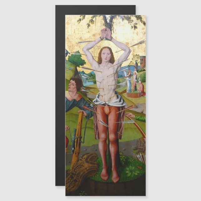 1st Martyrdom of St Sebastian (M13) Magnet (Front/Back)