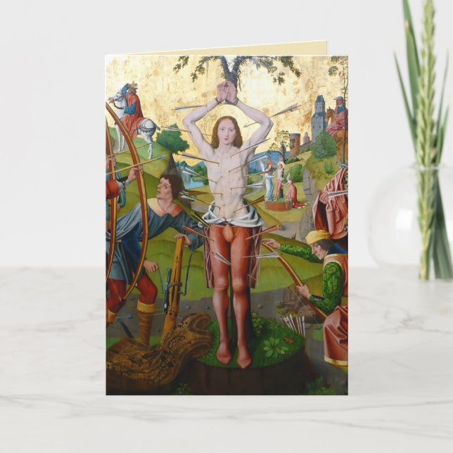 1st Martyrdom of St. Sebastian (M 013) Card (Front)