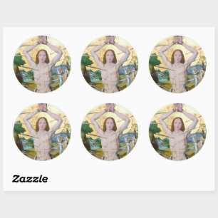 1st Martyrdom of St. Sebastian (M 013) Classic Round Sticker
