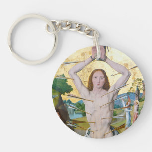 1st Martyrdom of St. Sebastian (M 013) Keychain