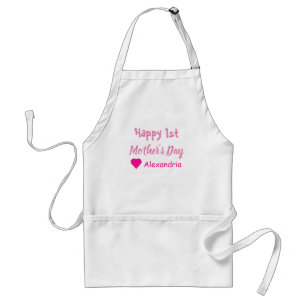 1st Mother's Day Standard Apron