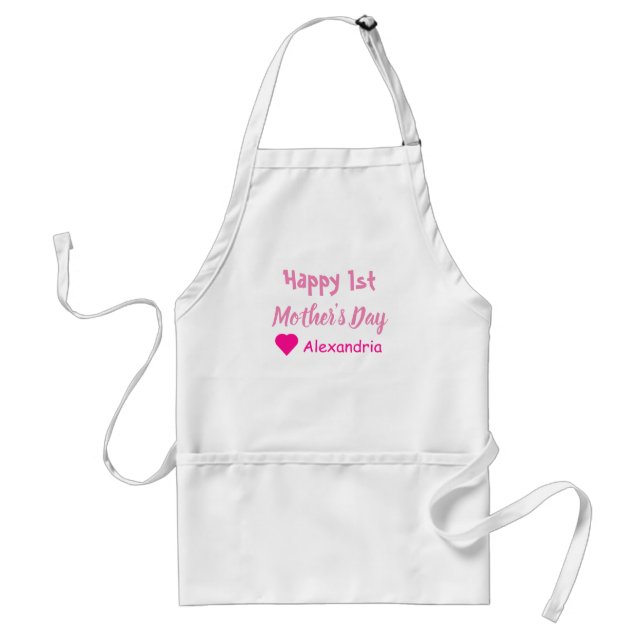 1st Mother's Day Standard Apron (Front)