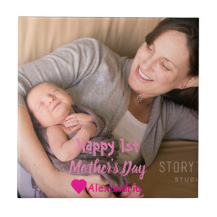 1st Mother's Day Tile