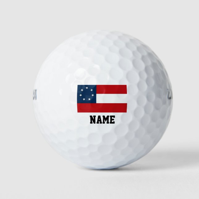 1st NATIONAL FLAG CSA Golf Balls (Front)