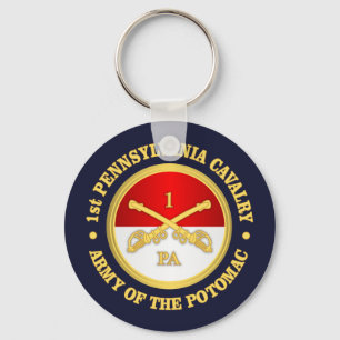 1st Pennsylvania Cavalry Keychain