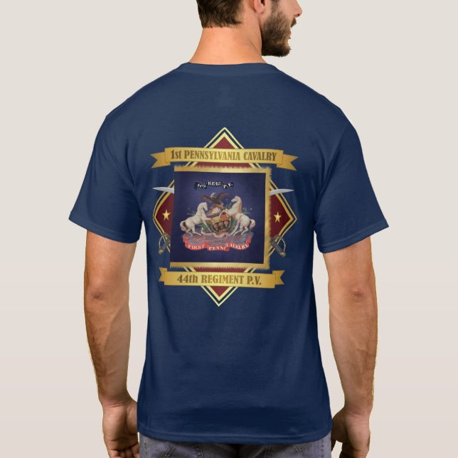 1st Pennsylvania Cavalry T-Shirt (Back)