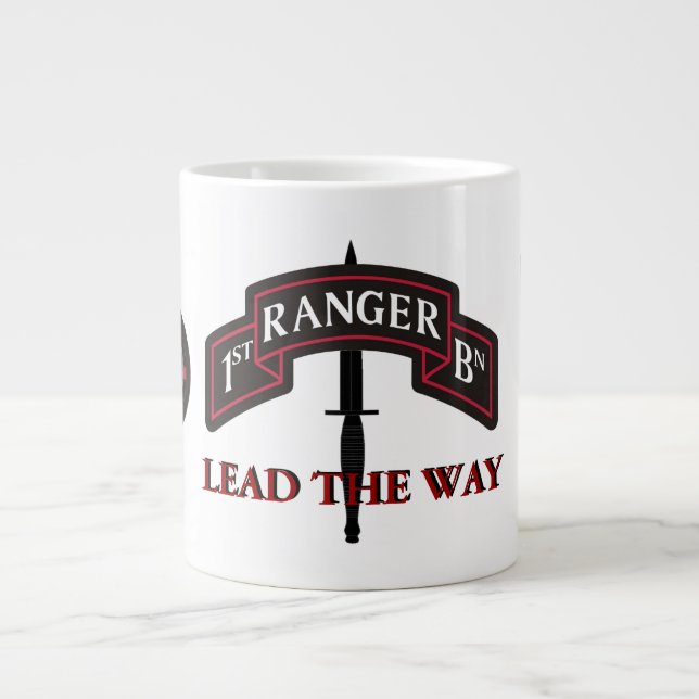 1ST RANGER BATTALION JUMBO MUG (Front)