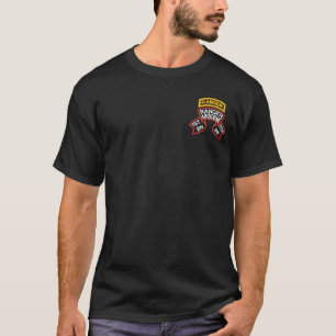 1st Ranger Battalion old-style scroll with tab T-Shirt