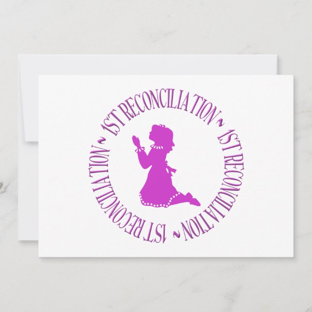 1st Reconciliation - Confession (Front)