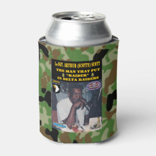 1st Sgt ARTHUR SCOTT (SCOTTY) Can Cooler