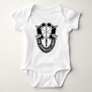 1st Special Forces Distinctive Unit Insignia Baby Bodysuit
