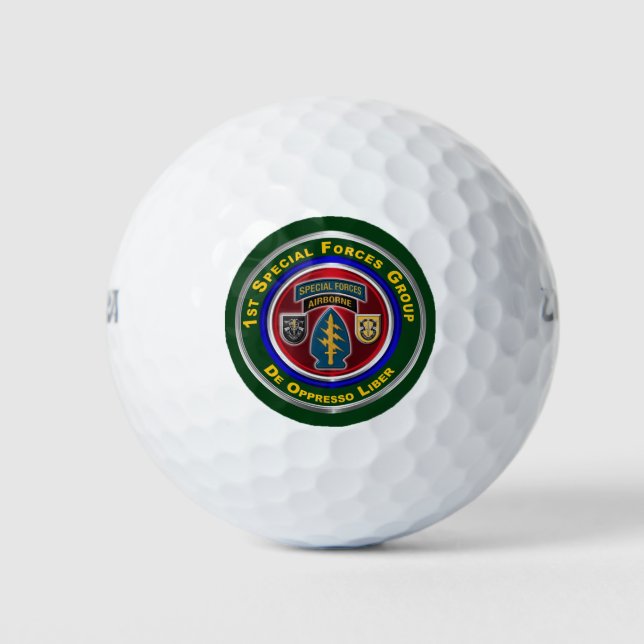 1st Special Forces Group Airborne Golf Balls (Front)