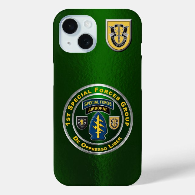 1st Special Forces Group Case-Mate iPhone Case (Back)