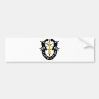 1st Special Forces Group Crest Bumper Sticker