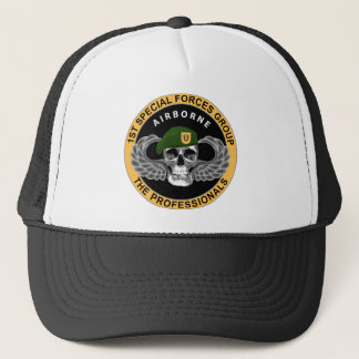 1st Special Forces Group Skull Trucker Hat