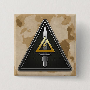 1st Special Forces Operational Detachment-Delta 2 Inch Square Button