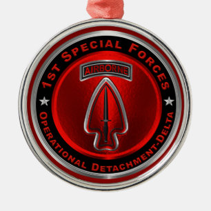 1st Special Forces Operational Detachment-Delta   Metal Ornament