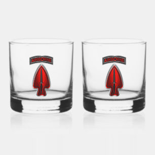 1st Special Operational Detachment Delta Whiskey Glass