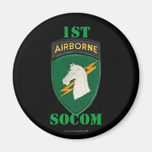 1st special operations command socom patch Magnet