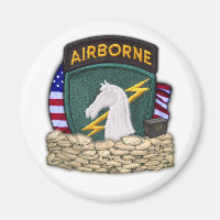 1st special operations command socom patch Magnet