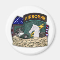 1st special operations command socom patch Magnet