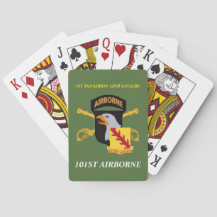 1ST SQUADRON 32ND CAVALRY 101ST ABN PLAYING CARDS