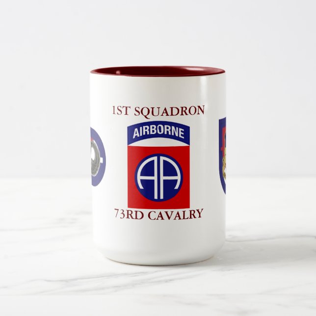 1ST SQUADRON 73RD CAVALRY MUG (Center)