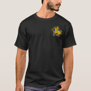 1st Squadron 9th Cavalry Crest Headhunters T-Shirt