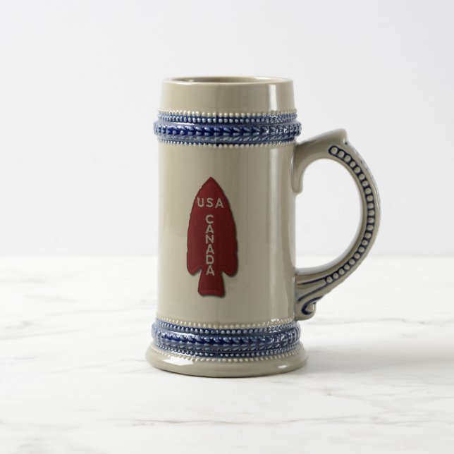 1st SSF Special Service Force Devil's Brigade Vets Beer Stein (Right)