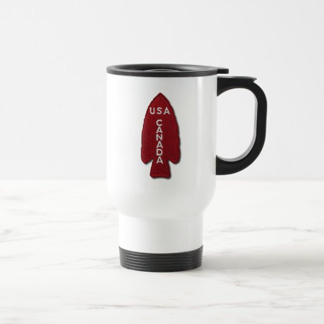 1st SSF Special Service Force Devil's Brigade Vets Travel Mug (Right)