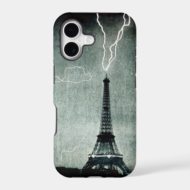 1st Strike - Lightning hits Eiffel Tower 1902 (Back)