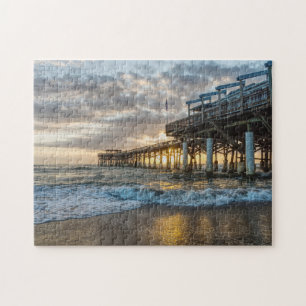 1st Sunrise 2017 Cocoa Beach Jigsaw Puzzle
