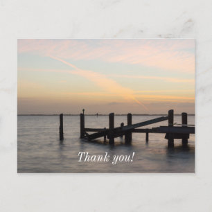 1st Sunset 2017 Cocoa Beach Postcard