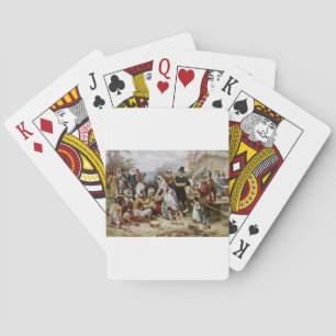1st thanksgiving playing cards