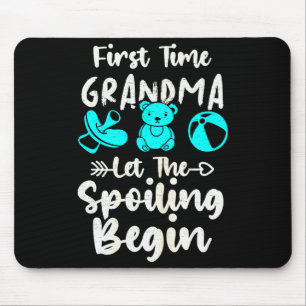 1st Time Grandma To Be First Time Grandma Grandmot Mouse Pad
